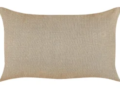 Best Beliani Set di 2 cuscini BANORI Lino 30 x 50 cm Tinta unita Beige