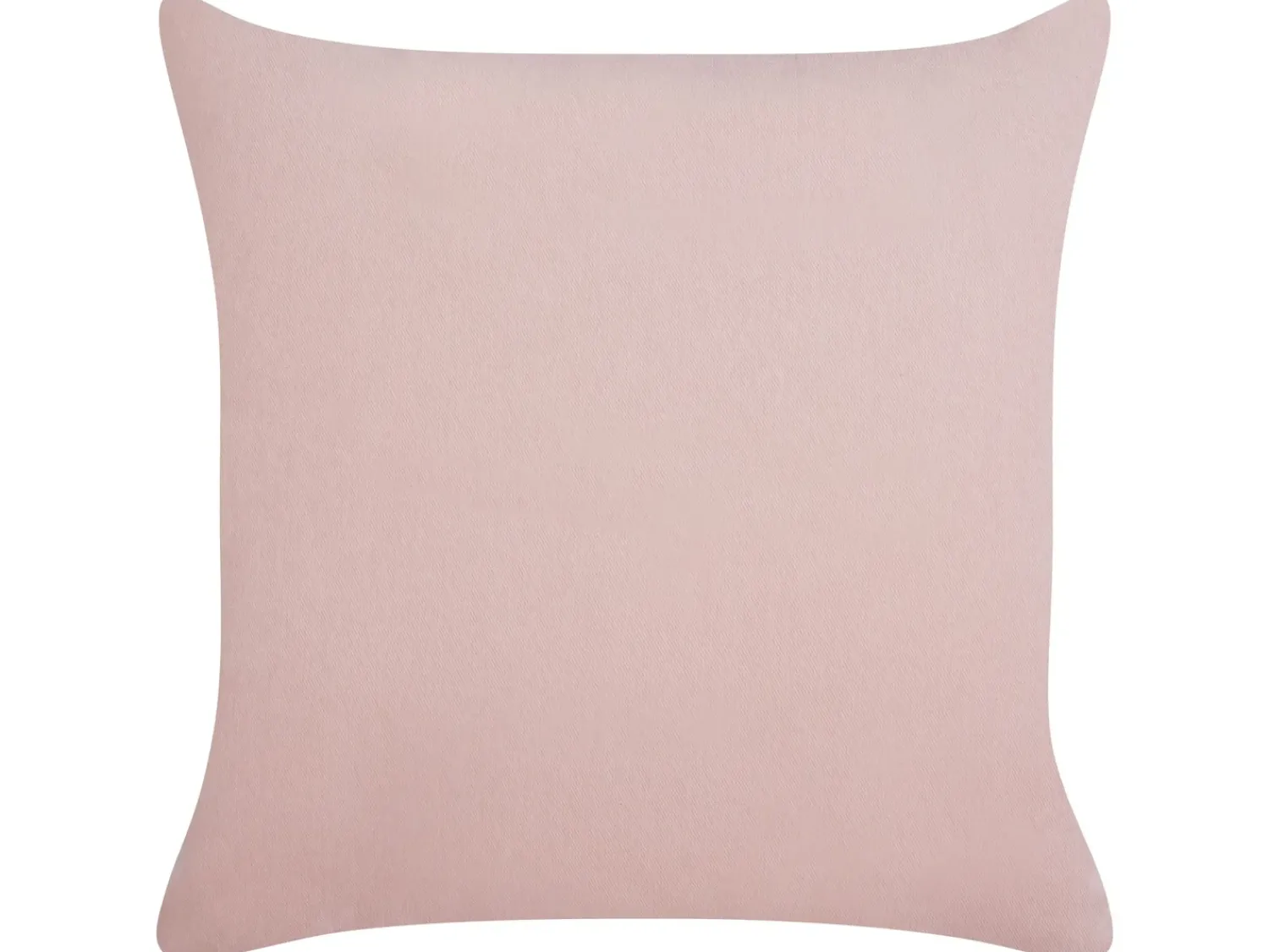 Clearance Beliani Set di 2 cuscini BASALIM 45 x 45 cm Beige Tinta unita Beige Rosa
