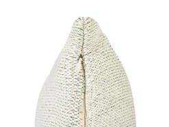 Clearance Beliani Set di 2 cuscini BATTAL Cotone 45 x 45 cm Beige Beige Giallo Marrone Verde