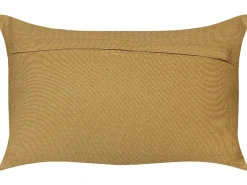 Discount Beliani Set di 2 cuscini BEEL Iuta 30 x 50 cm Multicolore Trama orientale Beige Marrone Multicolore