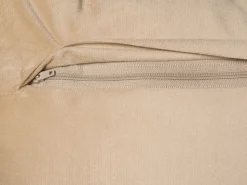 Best Beliani Set di 2 cuscini BELLE Velluto 30 x 50 cm Tinta unita Beige