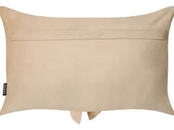Best Beliani Set di 2 cuscini BELLE Velluto 30 x 50 cm Tinta unita Beige