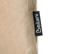 Best Beliani Set di 2 cuscini BELLE Velluto 30 x 50 cm Tinta unita Beige