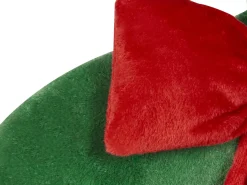 New Beliani Set di 2 cuscini BONBON 45 x 45 cm Verde Marrone Rosso Verde