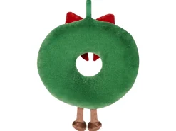 New Beliani Set di 2 cuscini BONBON 45 x 45 cm Verde Marrone Rosso Verde