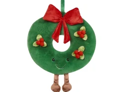 New Beliani Set di 2 cuscini BONBON 45 x 45 cm Verde Marrone Rosso Verde