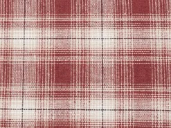 Discount Beliani Set di 2 cuscini BROOKIES 45 x 45 cm Rosso scuro Modello natalizio Beige Bianco Nero Rosso
