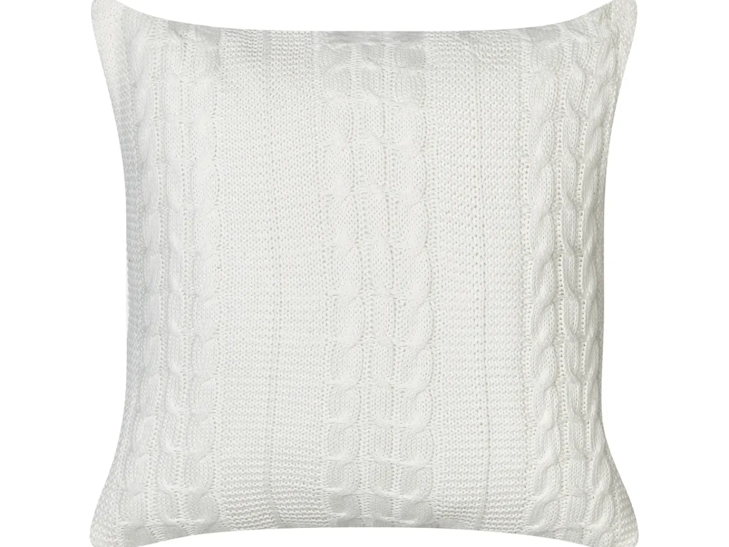 Clearance Beliani Set di 2 cuscini CADETIA Cotone 45 x 45 cm Tinta unita Bianco
