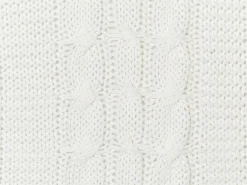 Clearance Beliani Set di 2 cuscini CADETIA Cotone 45 x 45 cm Tinta unita Bianco