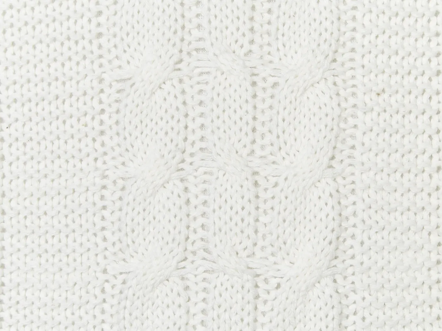 Clearance Beliani Set di 2 cuscini CADETIA Cotone 45 x 45 cm Tinta unita Bianco