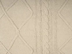 Best Beliani Set di 2 cuscini CAESIA Cotone 30 x 50 cm chiaro Tinta unita Beige