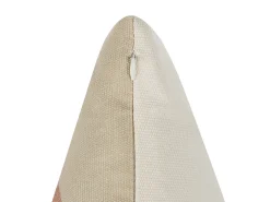 New Beliani Set di 2 cuscini CALLIOPSIS 45 x 45 cm Bianco Trama astratta Beige Rosso Verde Multicolore