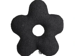 Hot Beliani Set di 2 cuscini CAMPONULA Bouclé 40 x 40 cm Tinta unita Nero