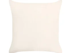 Online Beliani Set di 2 cuscini CATALPA Cotone 45 x 45 cm Trama geometrica Bianco