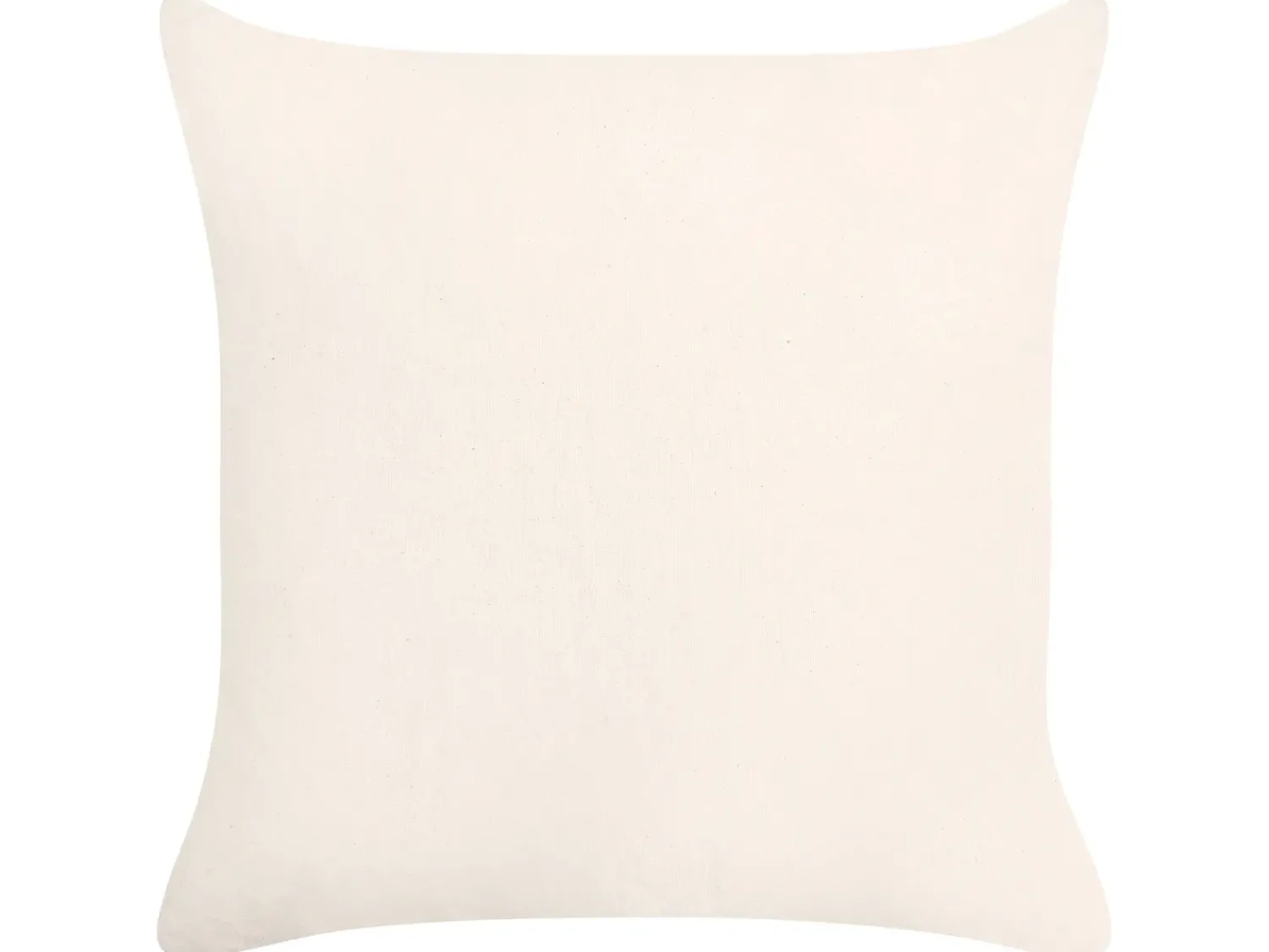 Online Beliani Set di 2 cuscini CATALPA Cotone 45 x 45 cm Trama geometrica Bianco