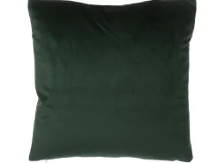 Hot Beliani Set di 2 cuscini CELOSIA Velluto 45 x 45 cm Verde scuro Trama geometrica Oro Verde