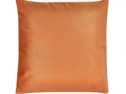 Sale Beliani Set di 2 cuscini CEROPEGIA Velluto 45 x 45 cm Trama geometrica Arancione