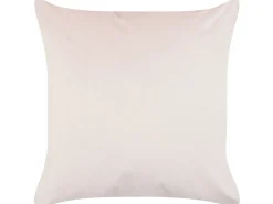 Discount Beliani Set di 2 cuscini CHRYSANTHEMUM Velluto 45 x 45 cm Blu scuro Trama di piante Rosa Blu