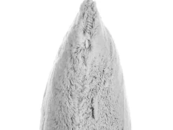 Clearance Beliani Set di 2 cuscini CLEMATIS Finta pelliccia 45 x 45 cm chiaro Tinta unita Grigio
