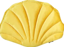 Clearance Beliani Set di 2 cuscini CONSOLIDA Velluto 47 x 35 cm Tinta unita Giallo