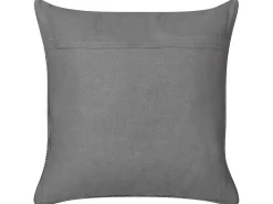 Online Beliani Set di 2 cuscini CONSTYLIS Cotone 45 x 45 cm scuro Tinta unita Grigio