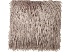 Outlet Beliani Set di 2 cuscini COROKIA Finta pelliccia 45 x 45 cm Tinta unita Beige
