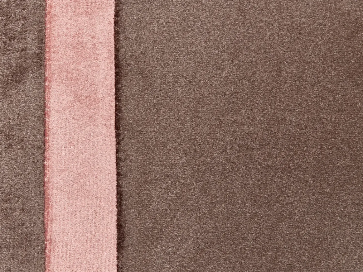 Best Beliani Set di 2 cuscini CRODYLINE Velluto 35 x 60 cm Marrone A strisce Marrone Rosa
