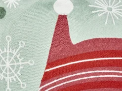 Beliani Set di 2 cuscini CUPCAKE Cotone 45 x 45 cm Rosso Bianco Rosso Verde