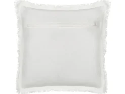 Discount Beliani Set di 2 cuscini CYANOTIS Cotone 45 x 45 cm Azzurro Trama floreale Bianco Blu