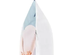 Best Beliani Set di 2 cuscini da esterno APRICALE Trama floreale Blu