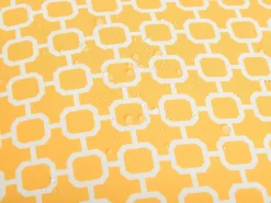 Sale Beliani Set di 2 cuscini da esterno ASTAKOS Trama geometrica 40 x 40 cm Giallo Bianco Giallo