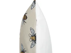 New Beliani Set di 2 cuscini da esterno CANNETO Trama animale Beige Beige Giallo Nero