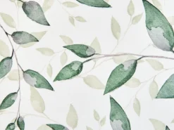 Online Beliani Set di 2 cuscini da esterno FLYLEAF Trama di piante 45 x 45 cm Verde Bianco Verde