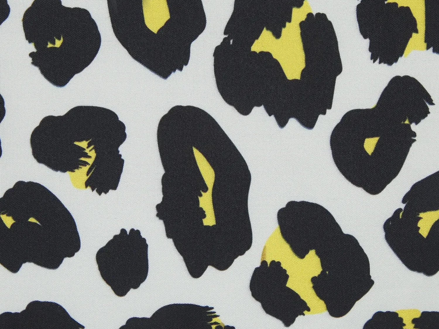 Sale Beliani Set di 2 cuscini da esterno KARDITSA Trama animale 45 x 45 cm Multicolore Bianco Giallo Nero Multicolore