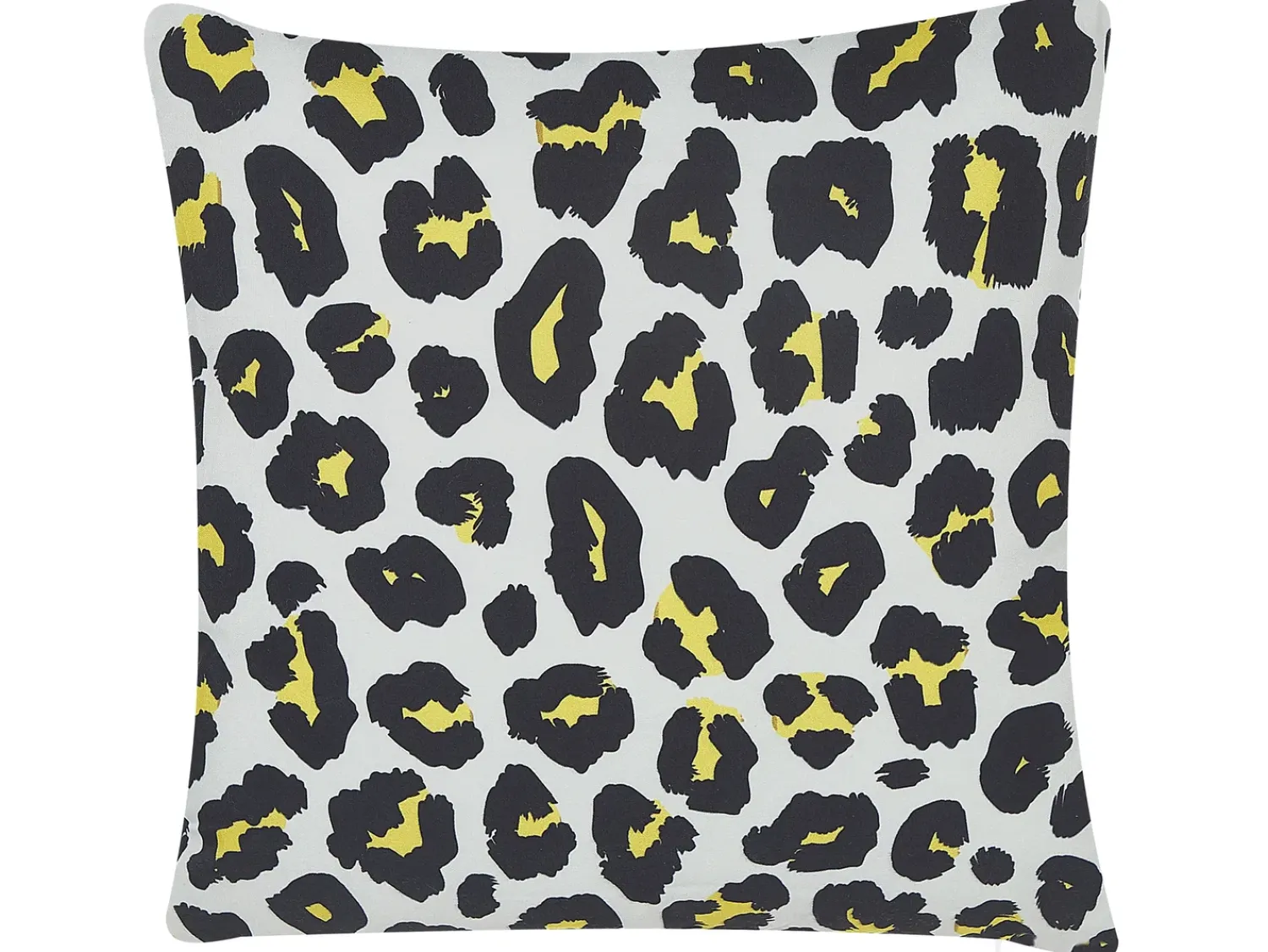 Sale Beliani Set di 2 cuscini da esterno KARDITSA Trama animale 45 x 45 cm Multicolore Bianco Giallo Nero Multicolore