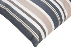 Online Beliani Set di 2 cuscini da esterno KASTOS A strisce Tortora Beige Blu Marrone Multicolore