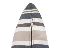 Online Beliani Set di 2 cuscini da esterno KASTOS A strisce Tortora Beige Blu Marrone Multicolore