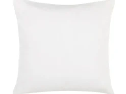 Outlet Beliani Set di 2 cuscini da esterno LAGARO Trama Chevron 45 x 45 cm Multicolore Arancione Bianco Grigio Rosso Multicolore
