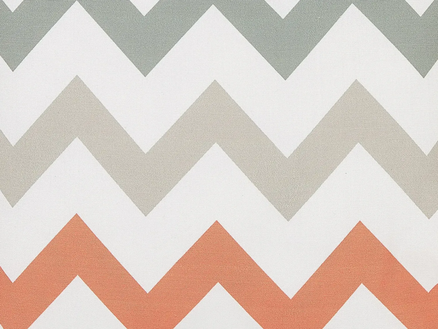 Outlet Beliani Set di 2 cuscini da esterno LAGARO Trama Chevron 45 x 45 cm Multicolore Arancione Bianco Grigio Rosso Multicolore