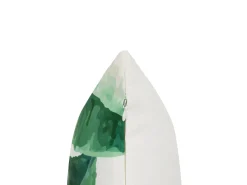 Sale Beliani Set di 2 cuscini da esterno PAVELLI Trama di piante 45 x 45 cm Verde Bianco Verde