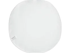 Beliani Set di 2 cuscini da esterno PIALPETTA Trama di piante Arancione Arancione Multicolore