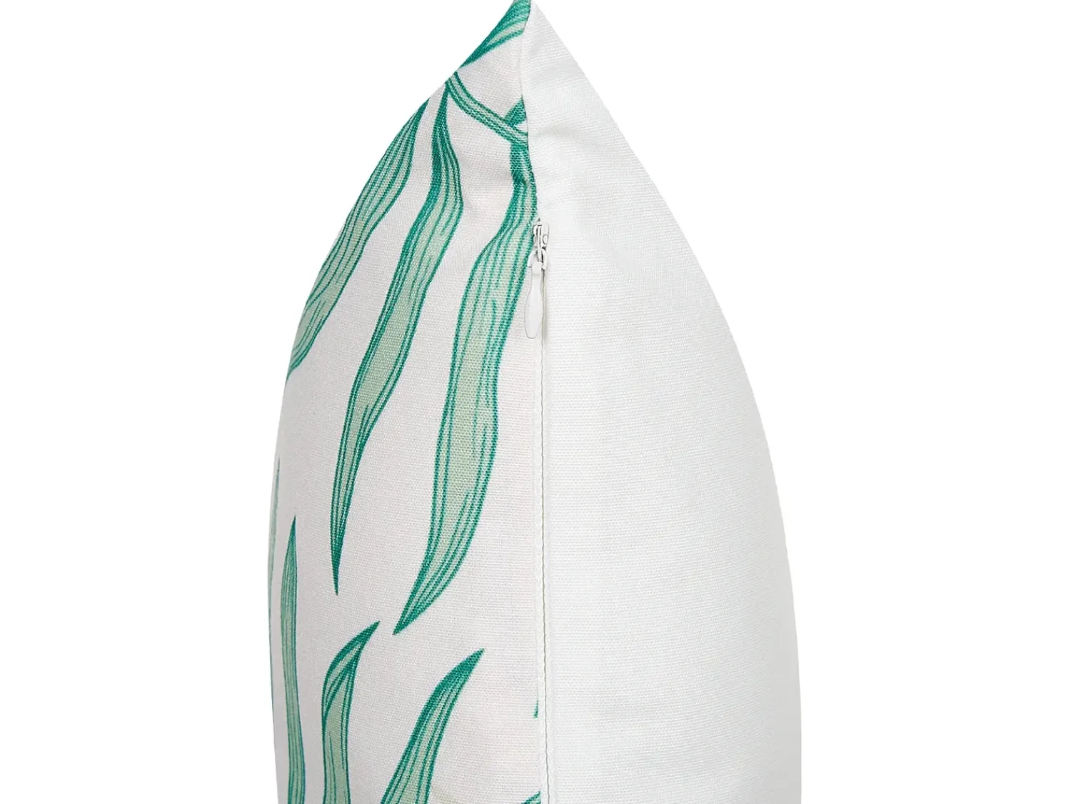 Online Beliani Set di 2 cuscini da esterno POGGIO Trama di piante Verde Beige Verde