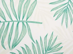 Online Beliani Set di 2 cuscini da esterno POGGIO Trama di piante Verde Beige Verde