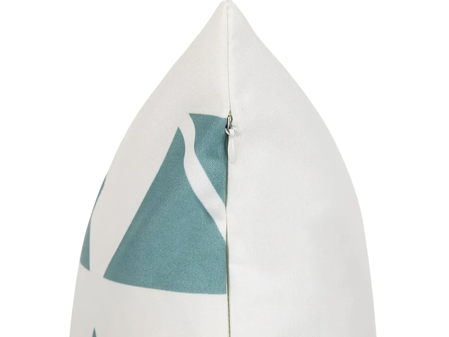 Discount Beliani Set di 2 cuscini da esterno RIGOSA Trama geometrica 45 x 45 cm Azzurro Bianco Blu