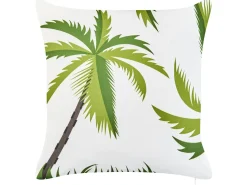 New Beliani SEASIDE Trama di piante 45 x 45 cm Verde Bianco Verde