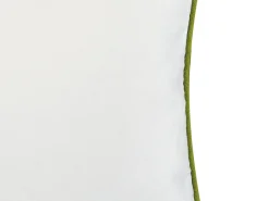 Clearance Beliani SEASIDE Trama di piante Verde Bianco Verde