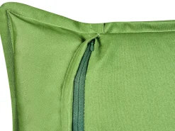 Clearance Beliani SEASIDE Trama di piante Verde Bianco Verde