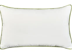 Clearance Beliani SEASIDE Trama di piante Verde Bianco Verde
