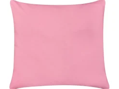 Beliani Set di 3 cuscini da esterno TIDE Tinta unita Trama orientale 45 x 45 cm Multicolore Bianco Rosa Multicolore Viola