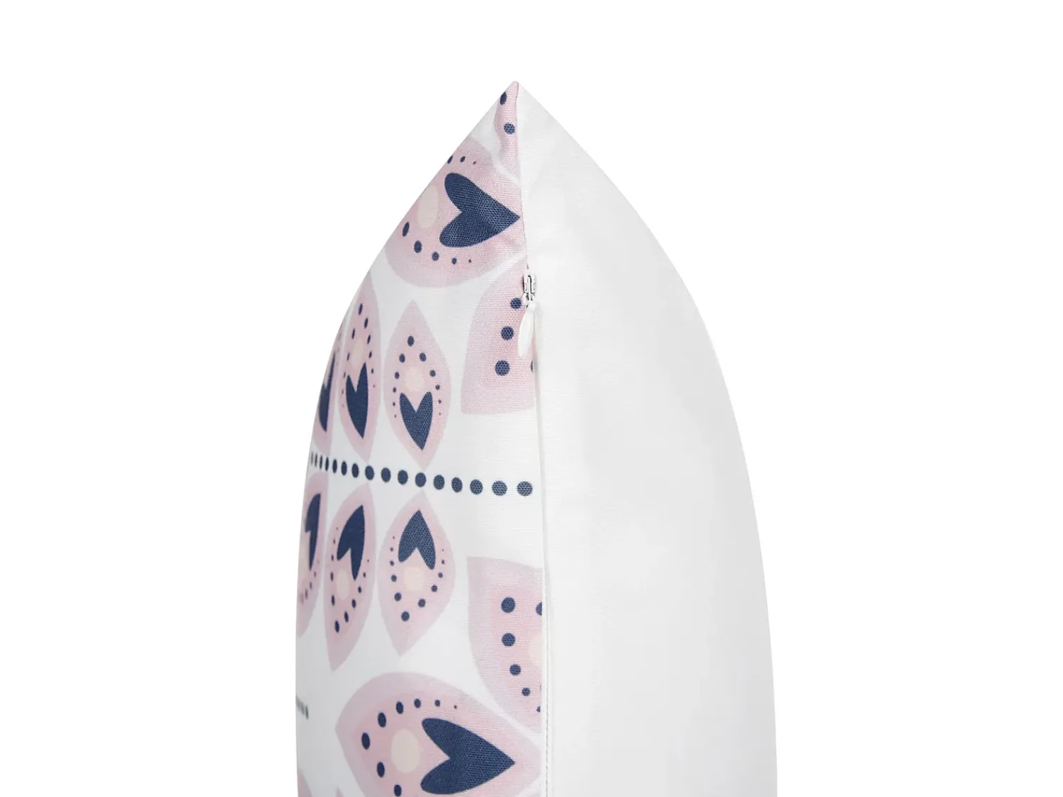 Sale Beliani Set di 2 cuscini da esterno TORRETTA Trama di piante Bianco sporco Bianco Nero Rosa